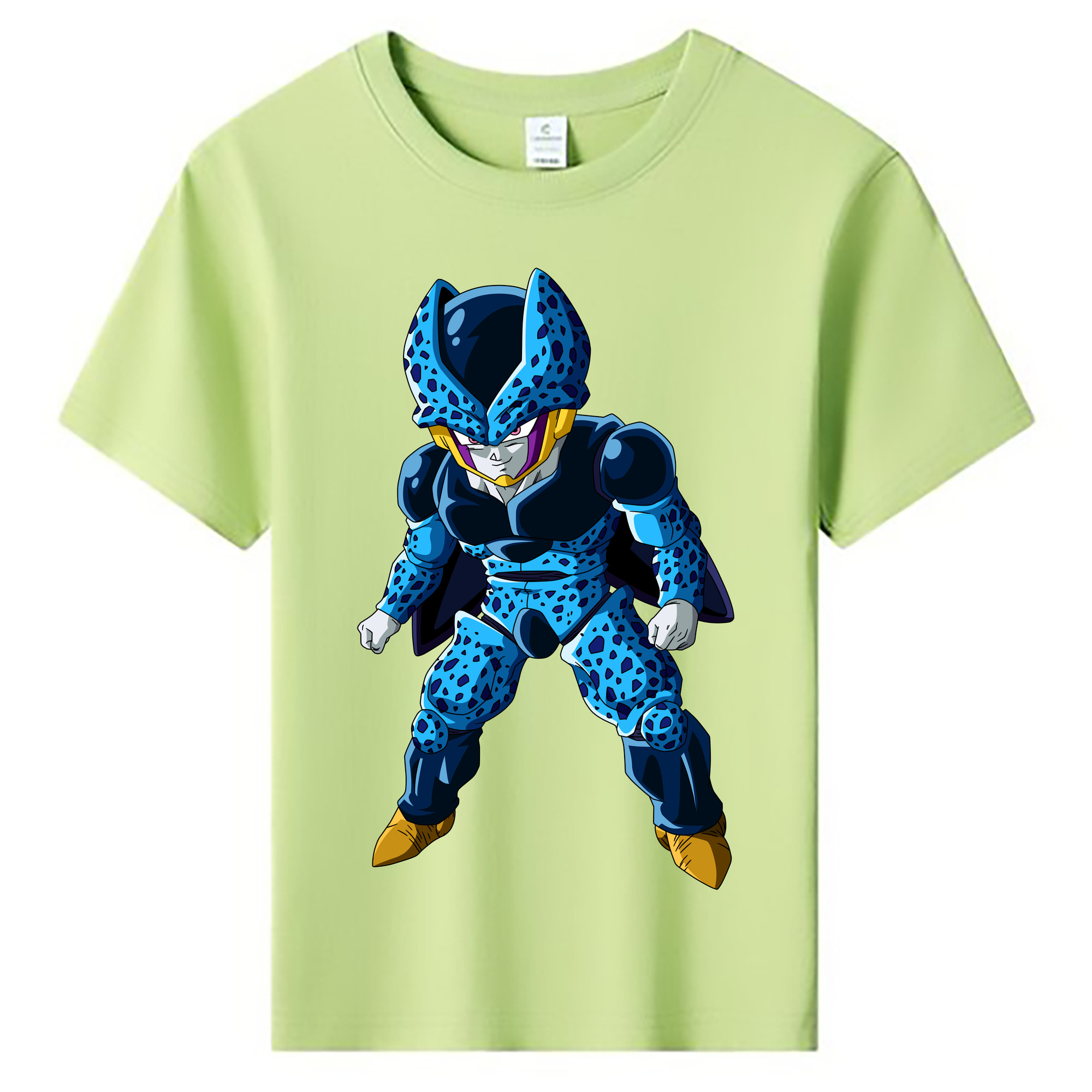 （画像用） ドラゴンボール セル DRAGON BALL Cell 綿100％キッズTシャツ（フロントプリント）